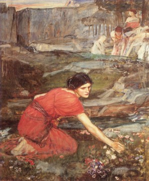 乙女狩りの研究 ギリシャ人女性 ジョン・ウィリアム・ウォーターハウス Oil Paintings